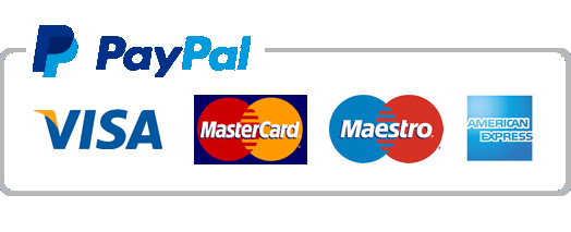 Via PayPal / creditcard